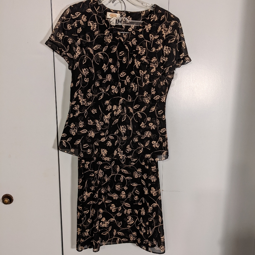 Talbot 2-Piece Midi Dress, Size 10.